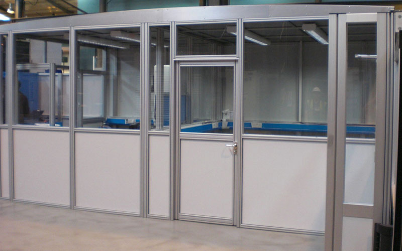 Aluminium Partition Work